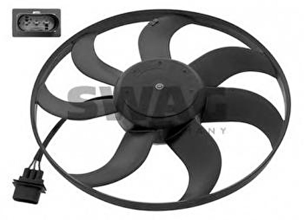 FAN MOTORU 390MM FABIA IBIZA POLO ROOMSTER TOLEDO CGGB - SWAG 30946565