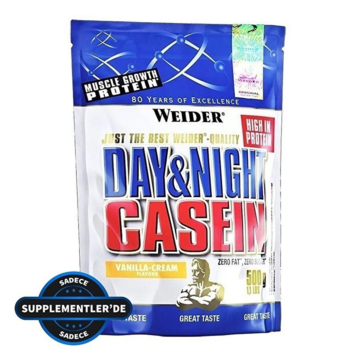 Weider Day&Night Casein 500 Gr - ÇİKOLATA