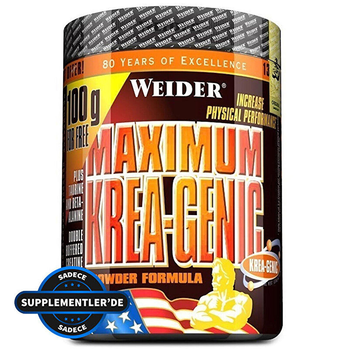 Weider Maximum Krea-Genic 554 Gr - AROMASIZ