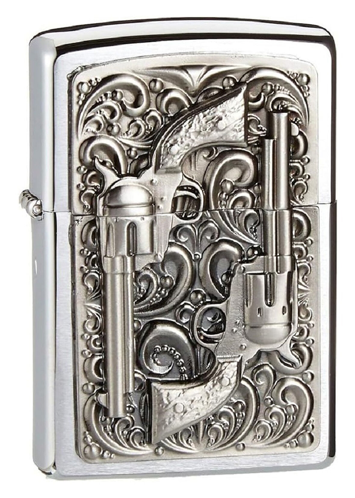 Zippo 200 Revolver Emblem Çakmak