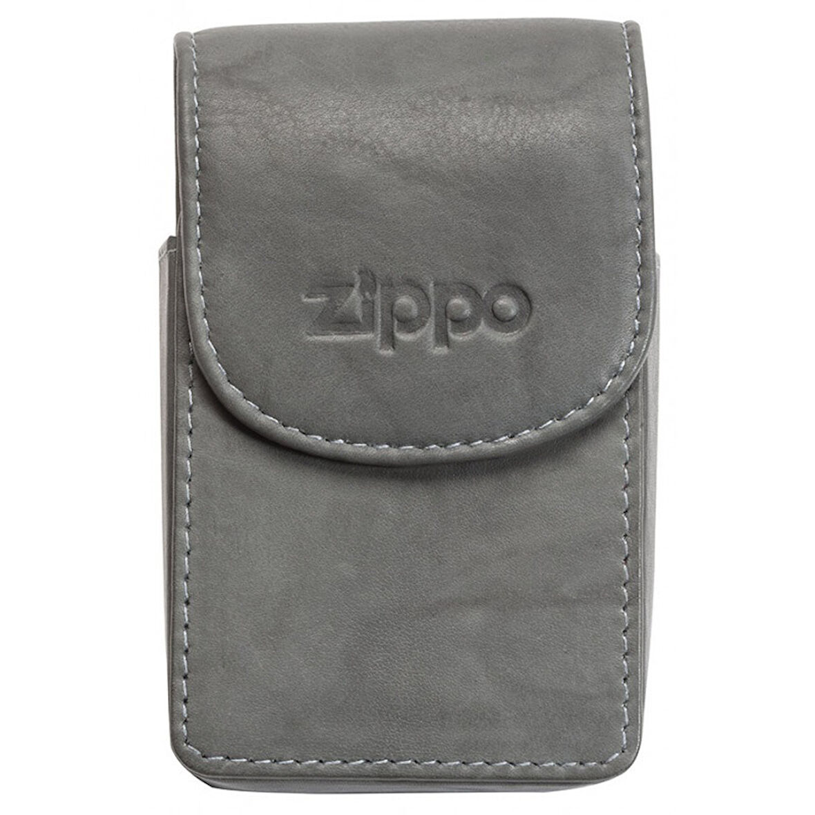 Zippo Leather Cigarette Case Gray
