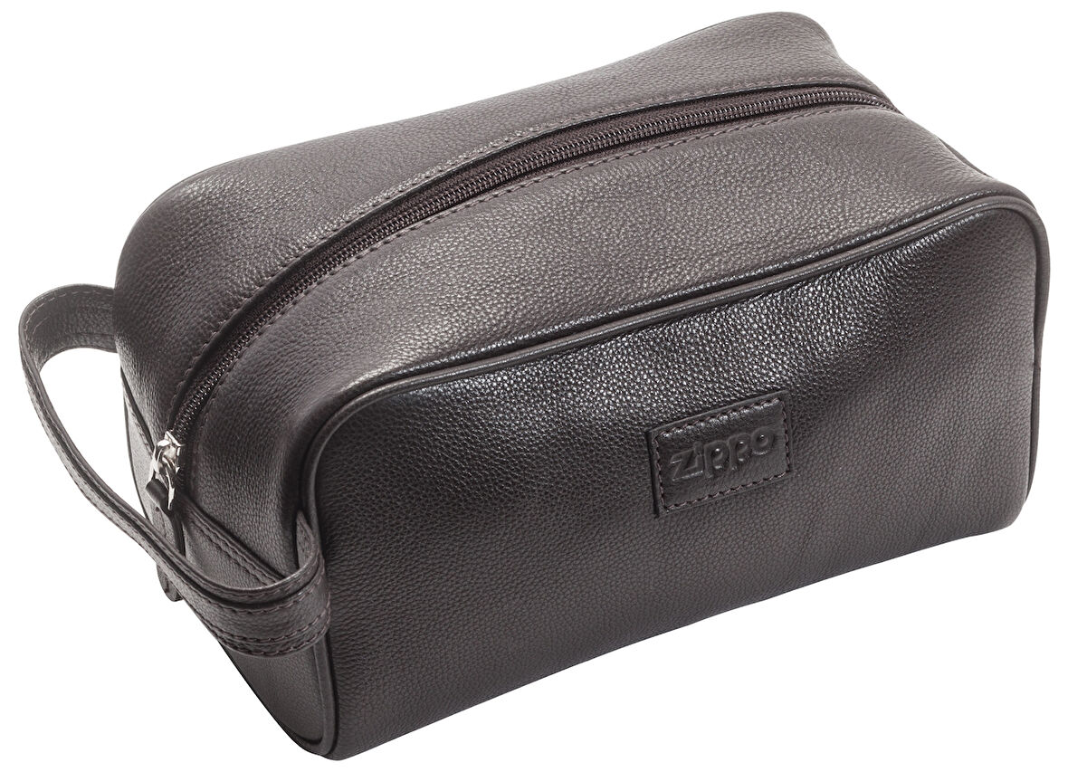 Zippo Leather Toiletry Bag