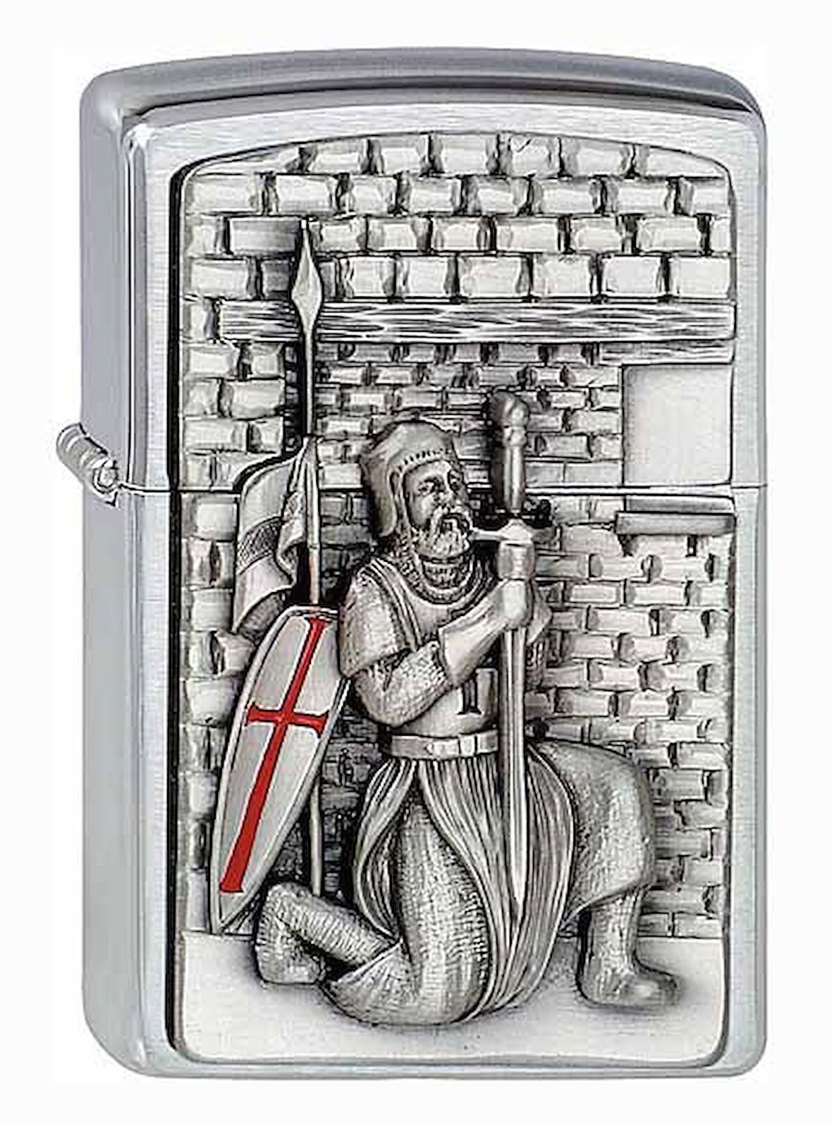 Zippo 200 Kreuzritter Betend Çakmak