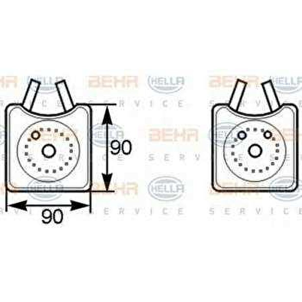 YAG SOGUTUCUSU BORA GOLF IV - V - VI JETTA III PASSAT POLO TOURAN CADDY III A3 A4 A6 A8 TT A80 ALTEA ALHAMBRA CORDOBA IBIZA IV - V LEON TOLEDO II FABIA OCTAVIA - BEHR 8MO376778-001