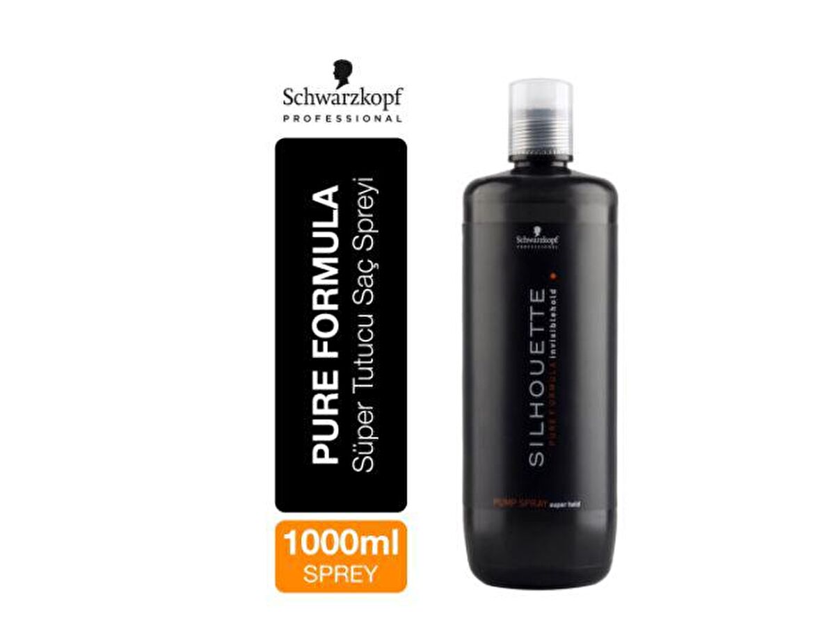 Schwarzkopf Silhouette Süper Tutucu Gazsız Sprey 1000 Ml.