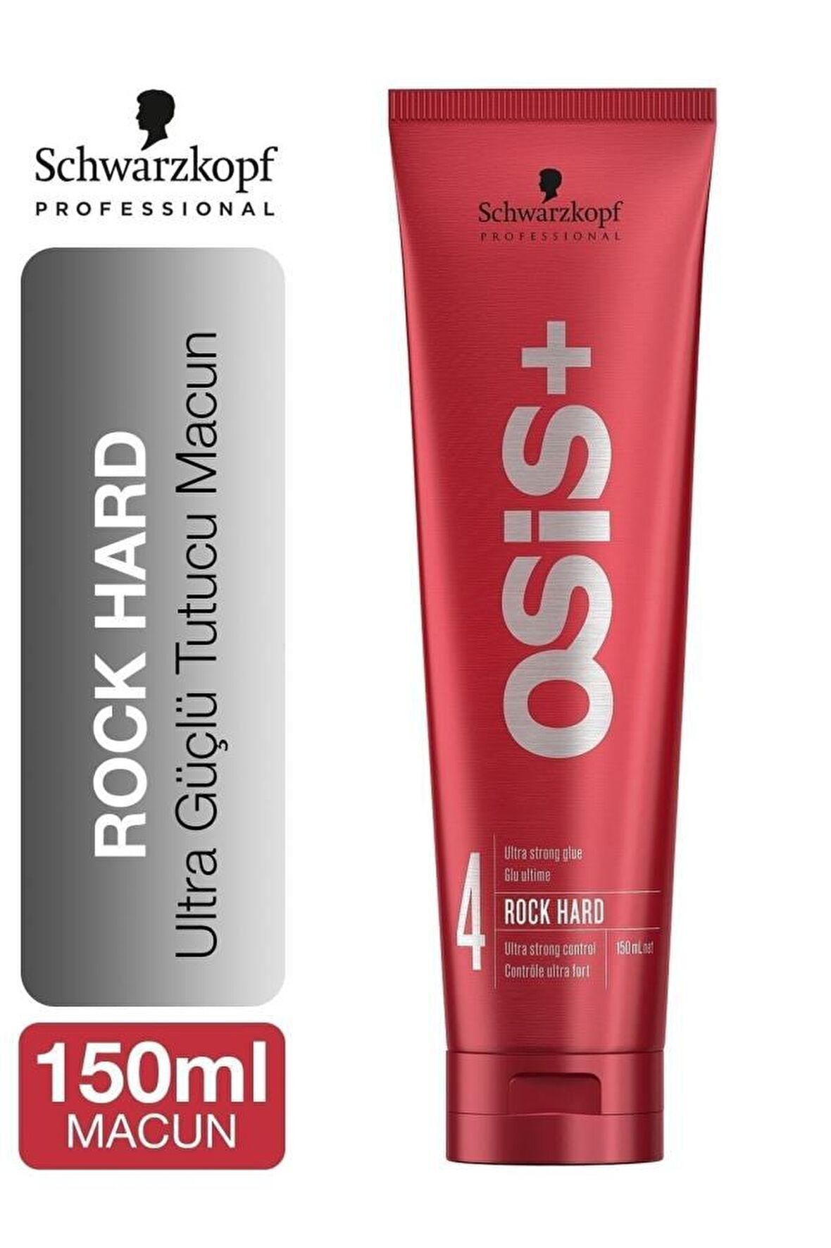 Schwarzkopf Osis 4 Rock Hard Ultra Güçlü Tutucu Macun 150 Ml.