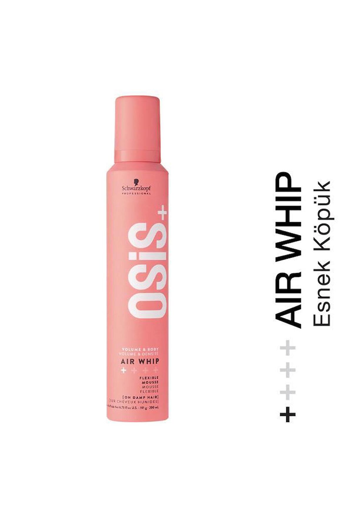 OSiS Air Whip Esnek Köpük 200ml