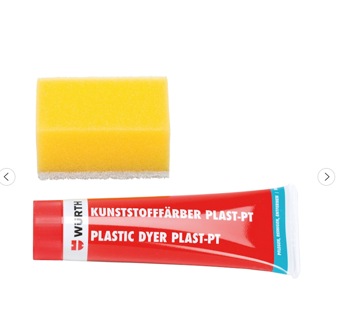 Würth Plastik Boyası Süngerli Siyah 75 Ml