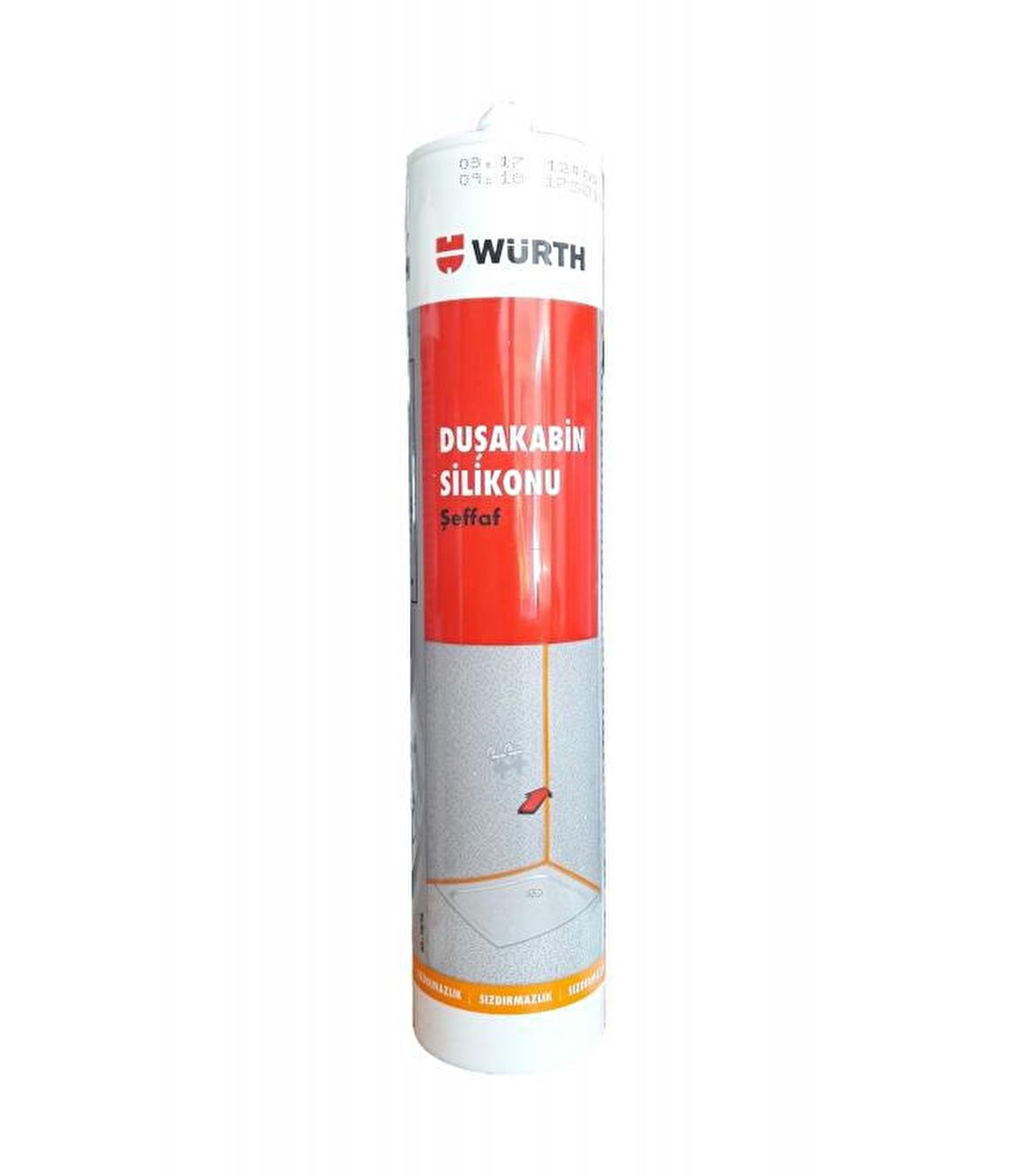 Würth Duşakabin Silikonu Şeffaf 310 ml