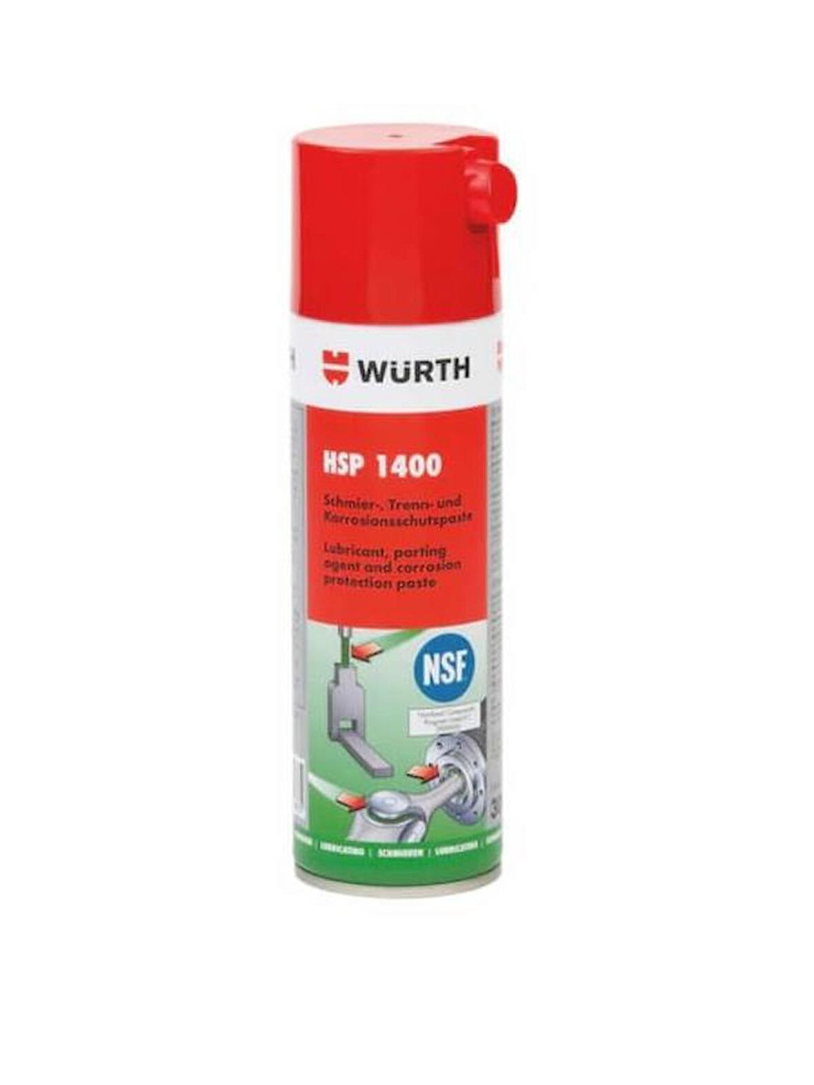 Würth HSP1400C Isıya Dayan.Yağlama Pastası 300ML