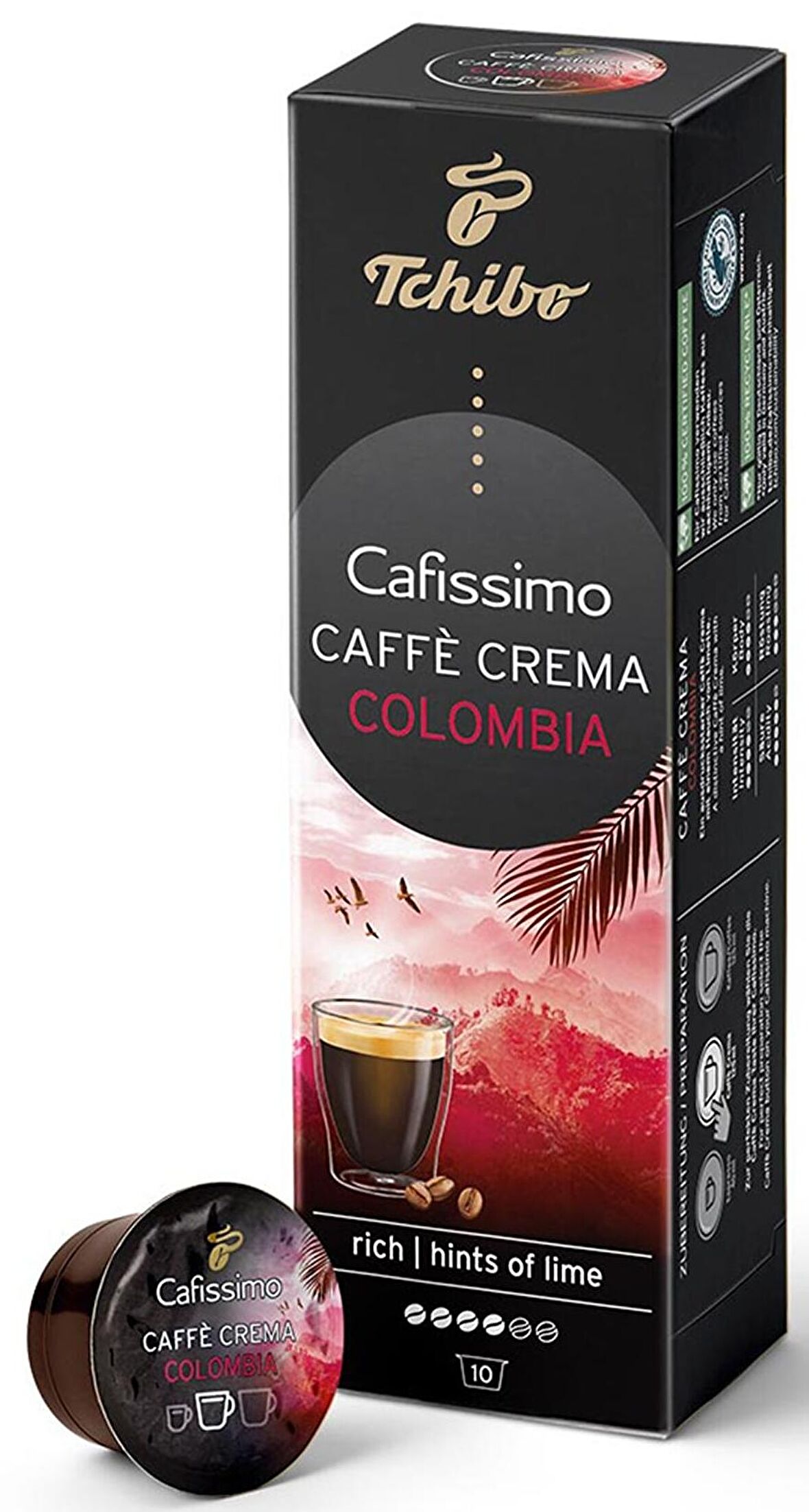 Tchibo Caffe Crema Colombia Kapsül Kahve 10 Adet