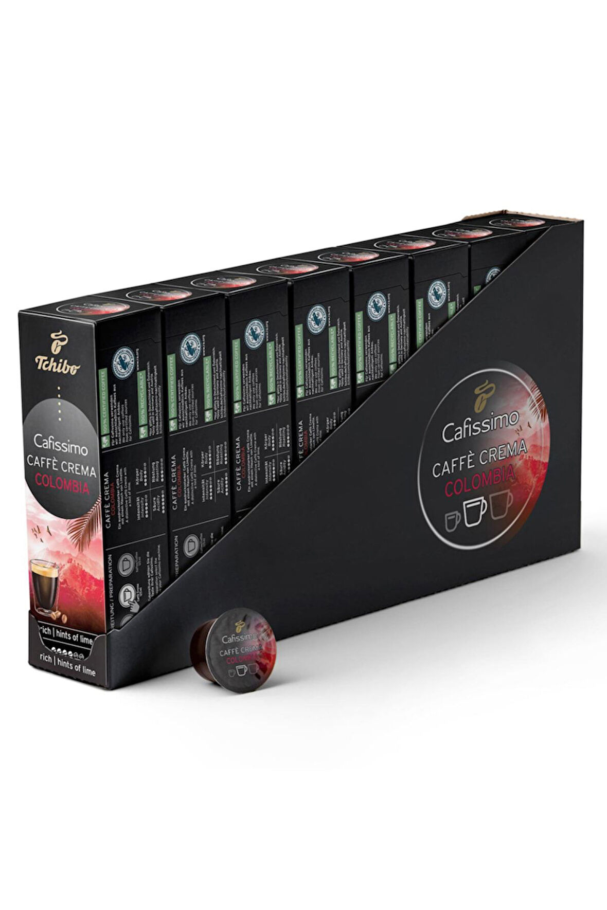Tchibo Cafissimo Caffè Crema Colombia 80 Adet Kapsül Kahve - Avantajlı Paket