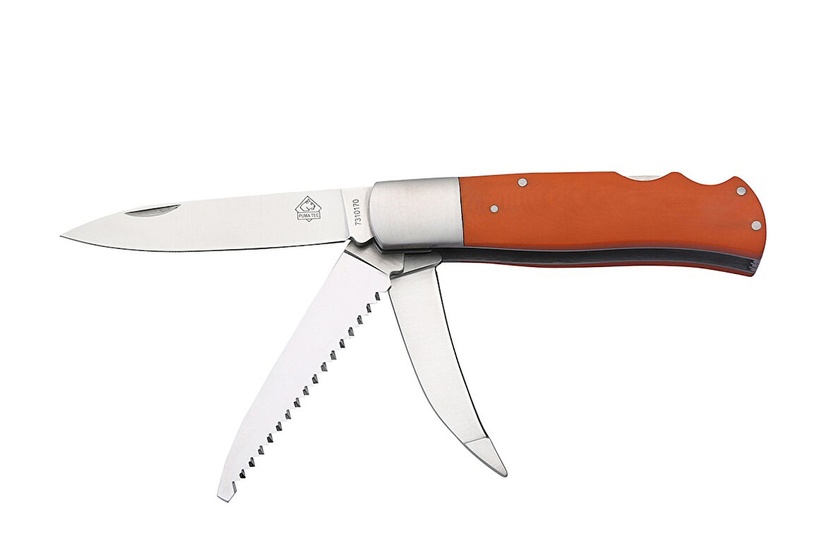 PUMA TEC Hunting Folder G10 Orange Çakı