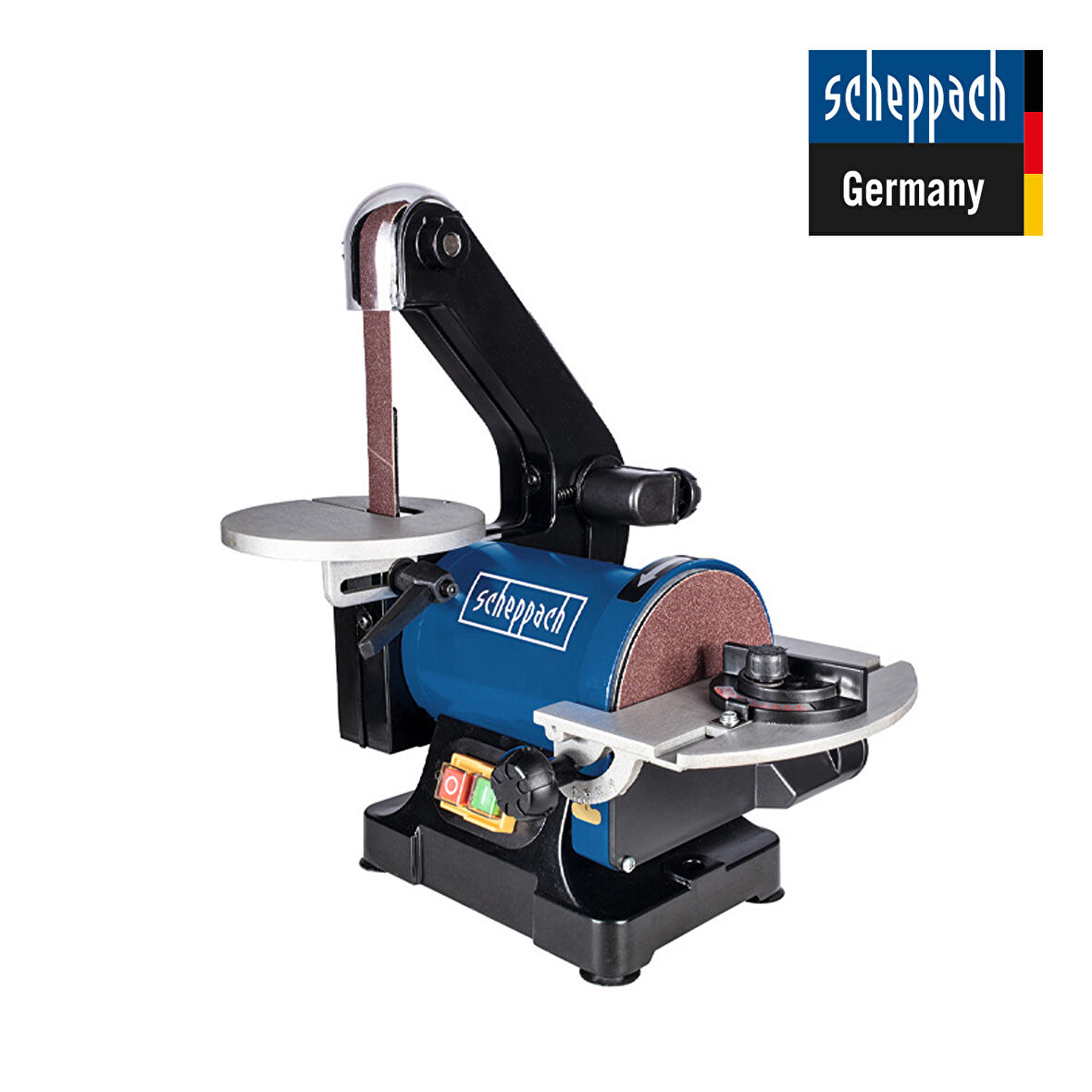 Scheppach BTS700 Tezgah Şerit Bant Disk Zımpara Makinası - 4903304901