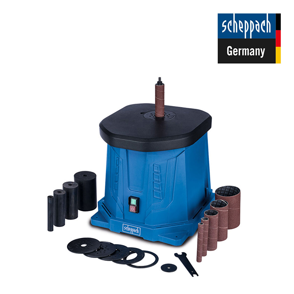 Scheppach OSM100 Salınımlı Silindir Zımpara Makinası - 5903408901