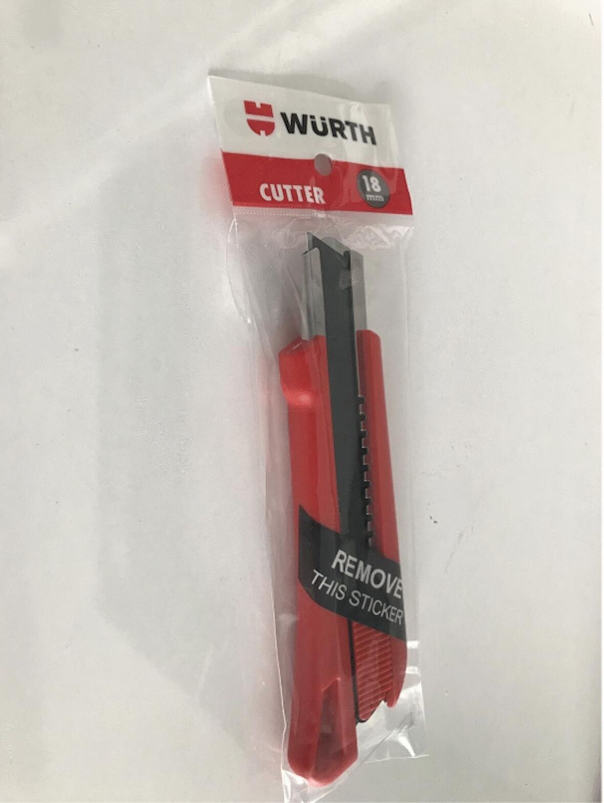 Würth Maket Bıçağı Plastik Saplı 18 mm