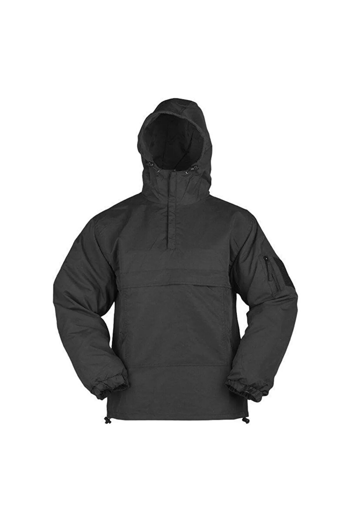 Anorak Combat Sıyah Kapsonlu Shırt