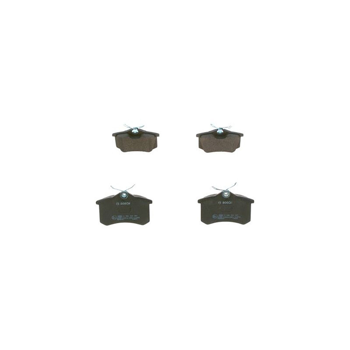 ARKA FREN BALATASI-KABLOSUZ (16MM) (RENAULT   MEGANE II / PEUGEOT   307 CITROEN C3 / C4 - VW CADDY 04-15  GOLF 84-16  PASSAT 97-05