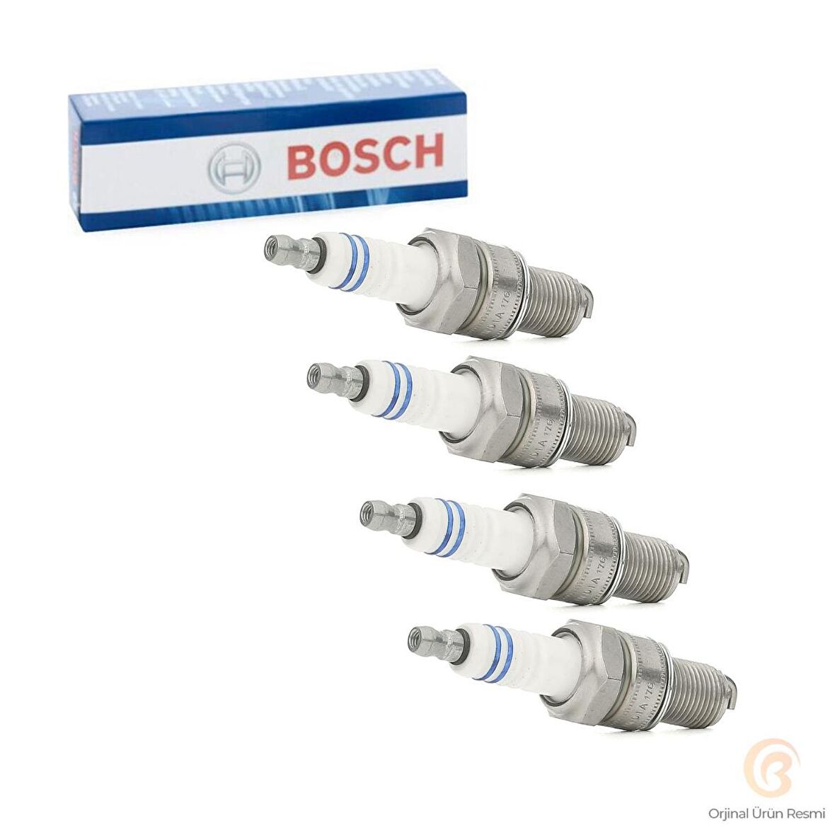 Bosch Tofaş-Fiat 4'lü Buji Seti W7DC 0241235755 