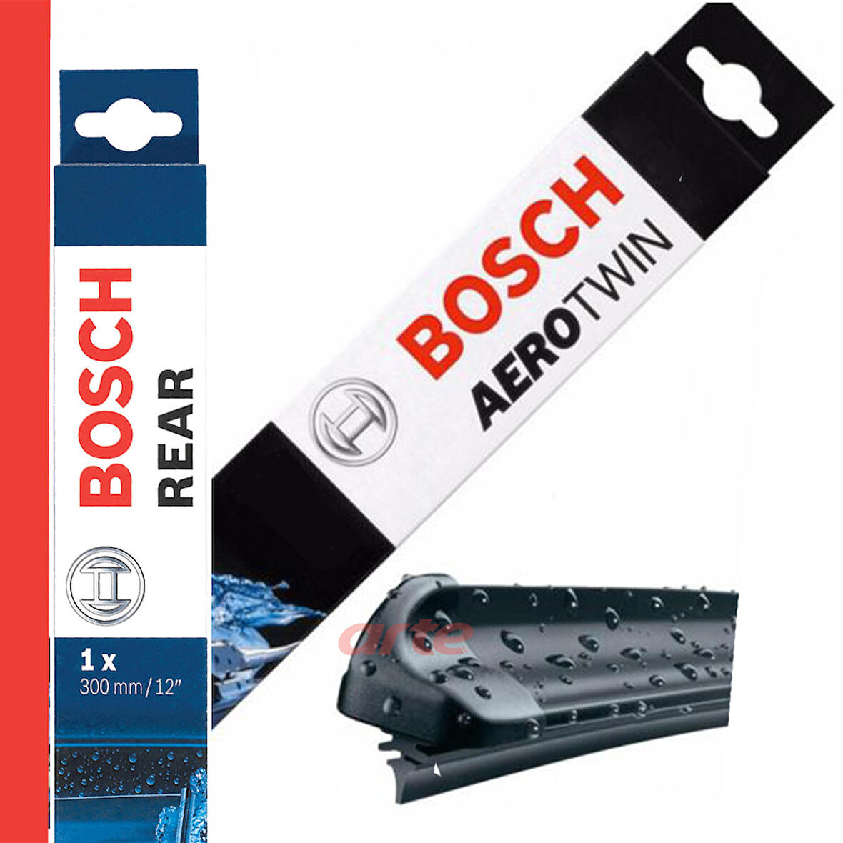 Opel Astra H Ön ve Arka Silecek Takımı 2004-2013 Bosch Aerotwin