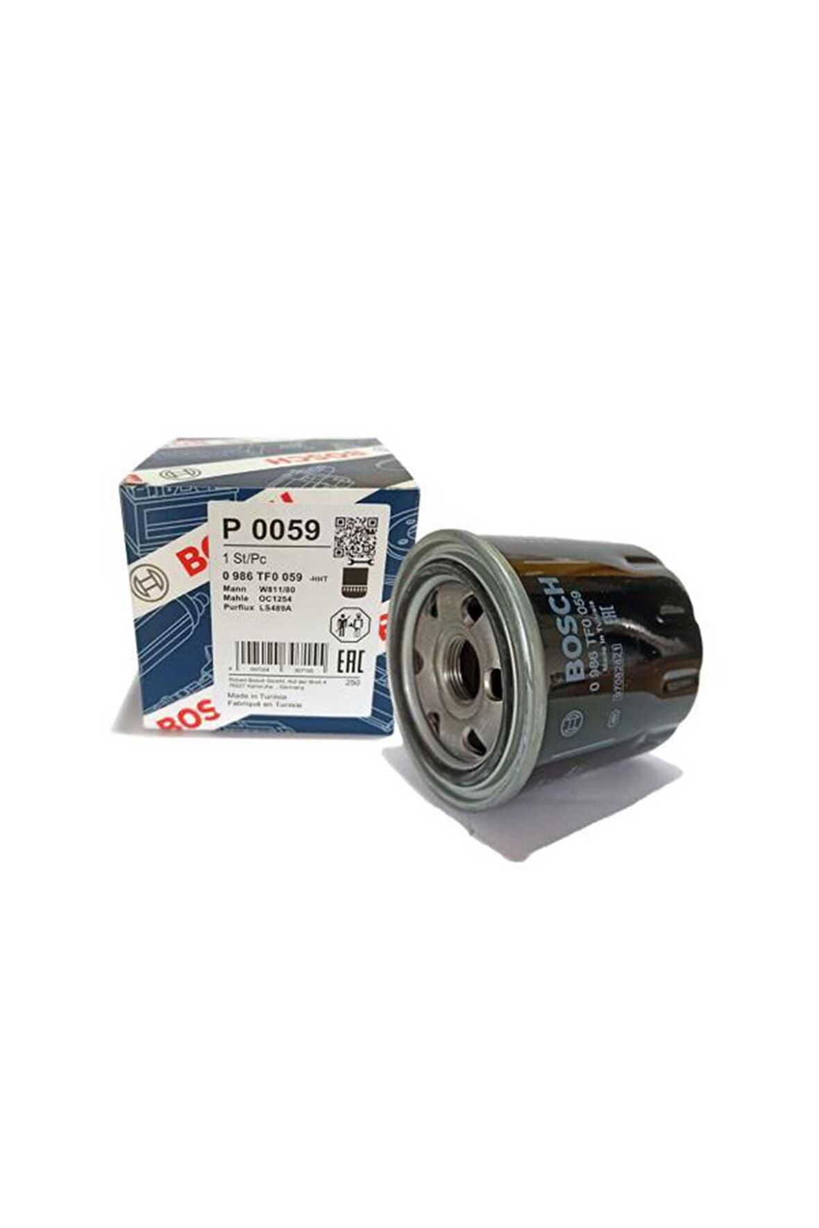 Bosch 0986TF0059 Yağ Filtresi