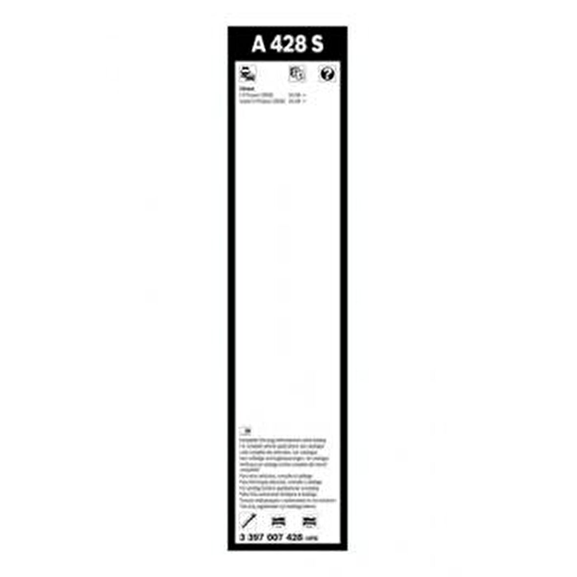 SILECEK SUPURGESI AEROTWIN 800 - 750mm A428S C4 PICASSO 06- - BOSCH 3397007428