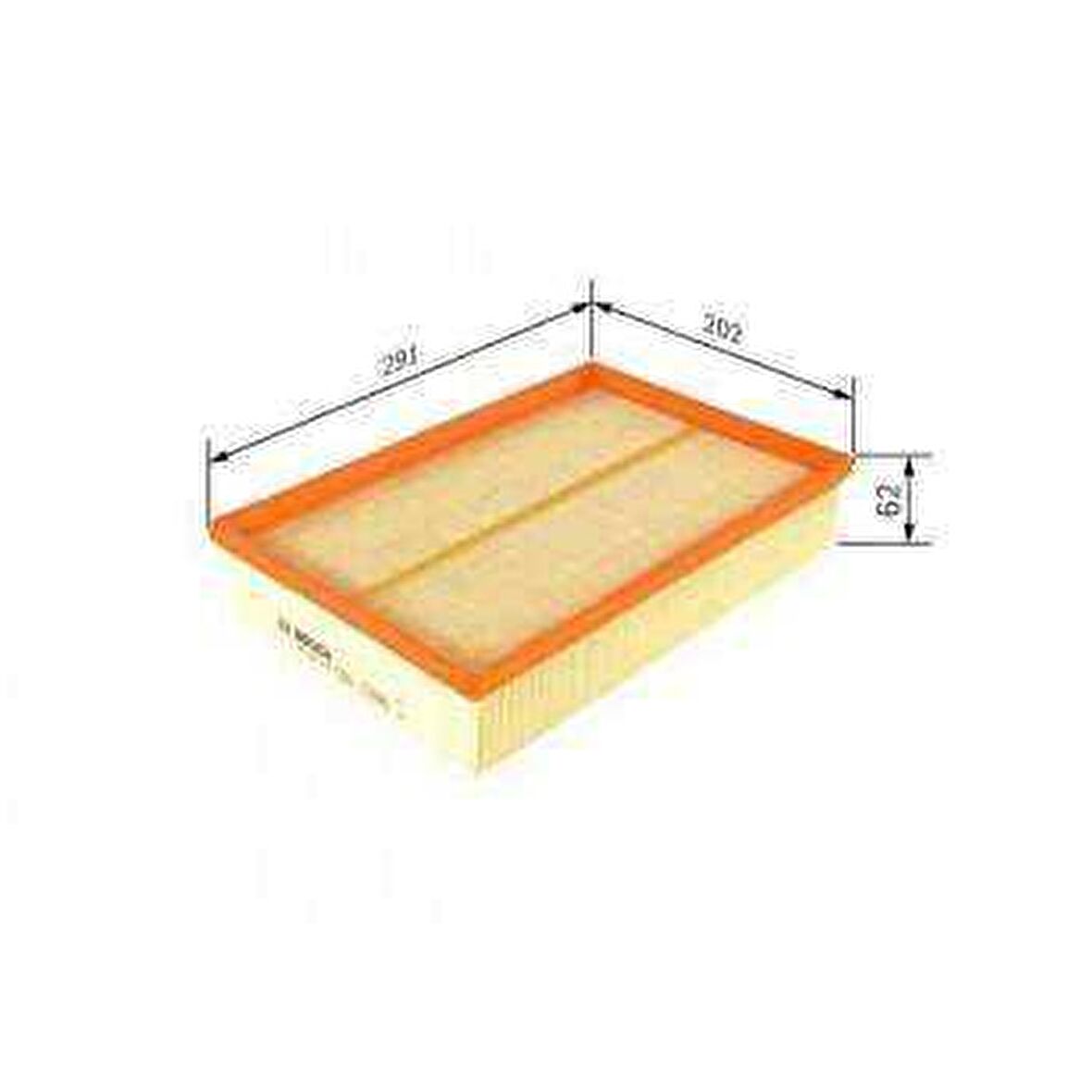 HAVA FILTRESI MASTER III 10- - MOVANO B 10- - NV400 10- 2.3DCI - BOSCH F026400230