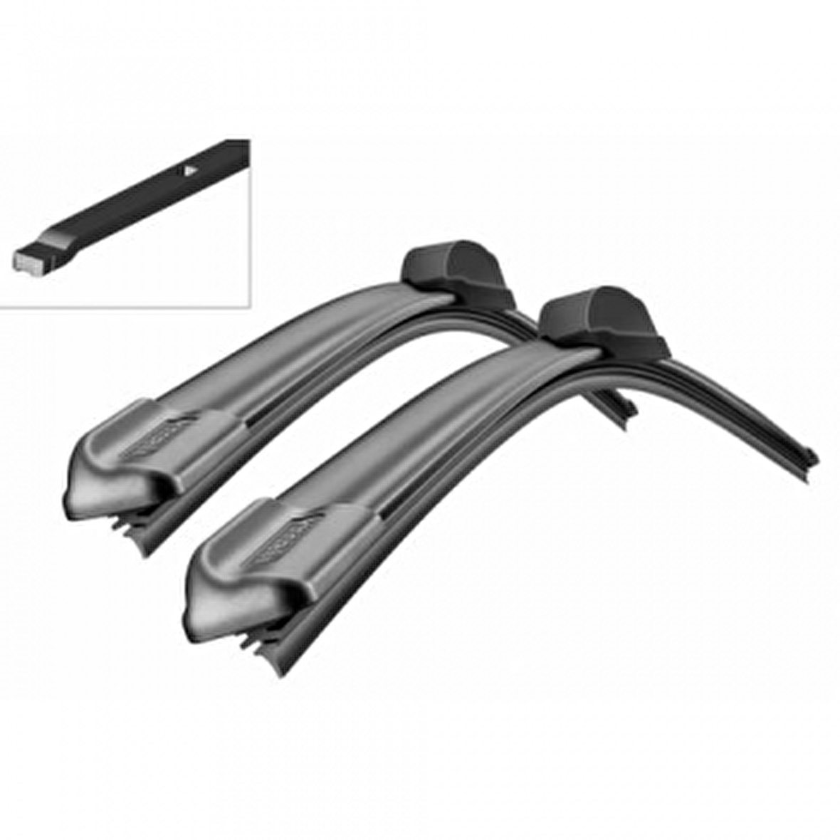 SILECEK SUPURGESI MUZ TIPI 4 APARATLI 450mm AE45 AERO ECO - BOSCH 3397015577