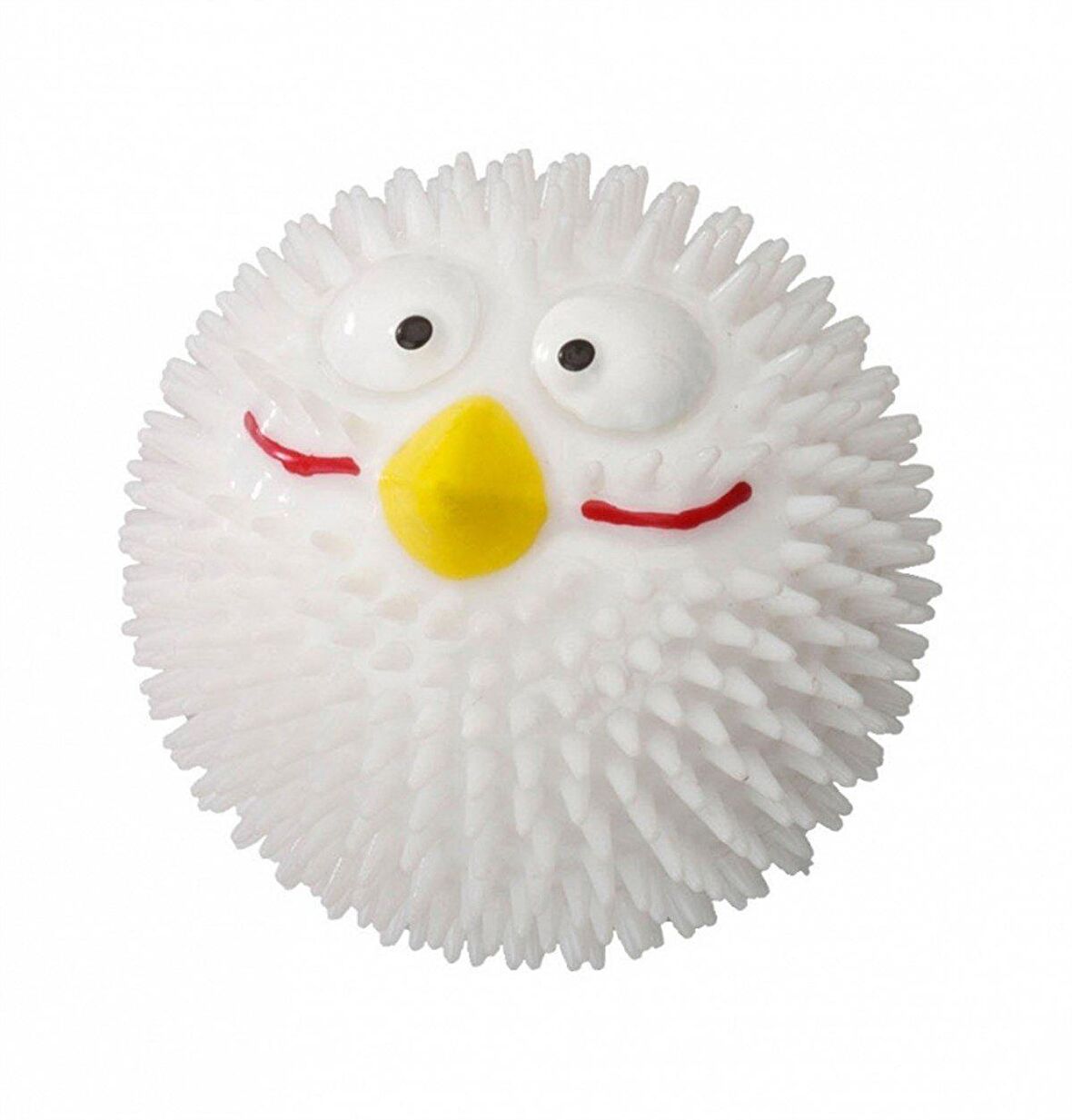 Duvo+ Rubber Lucky Bird  Köpek Oyun Topu White