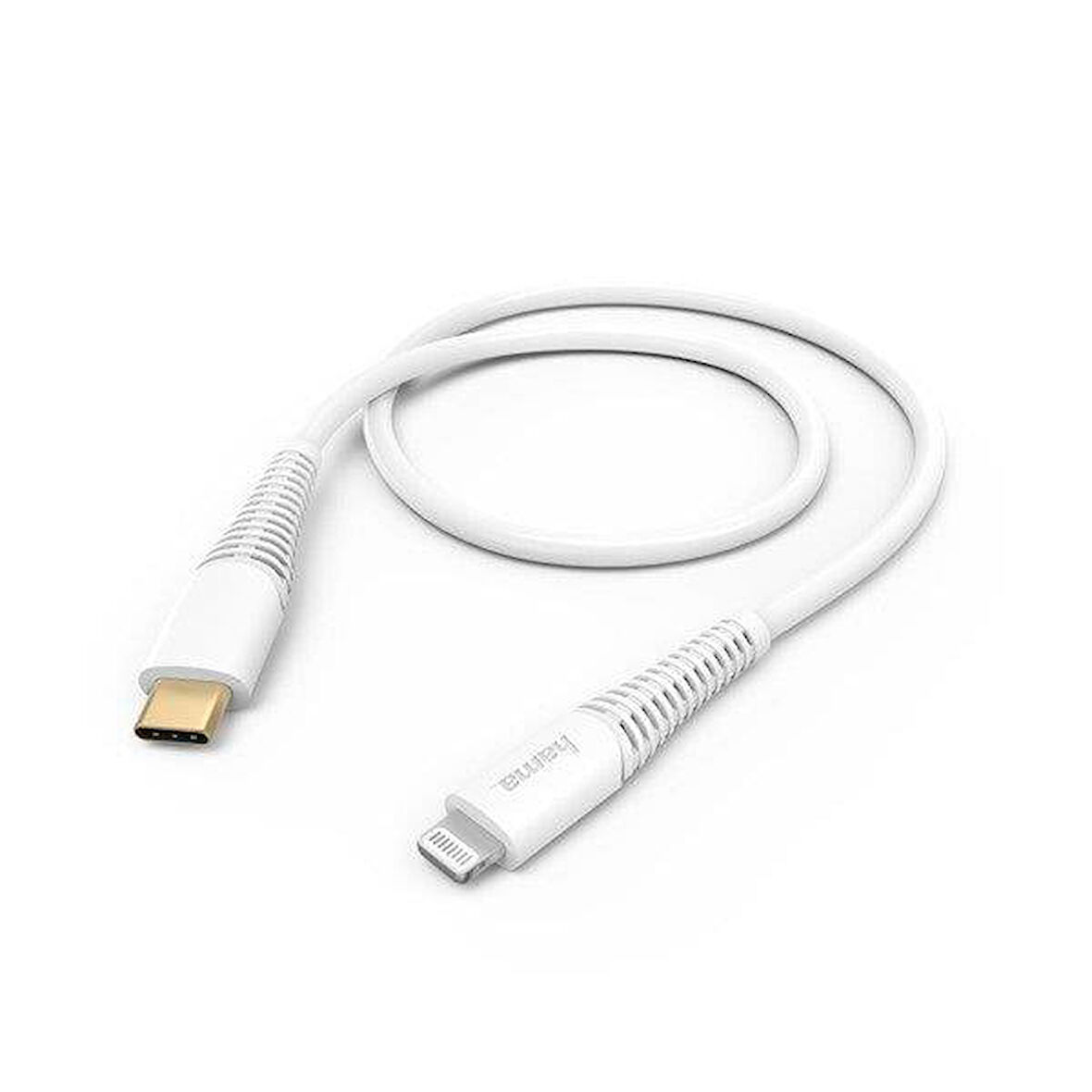 Hama USB-C - Lightning, Hızlı Şarj Kablosu,1.5m, Beyaz
