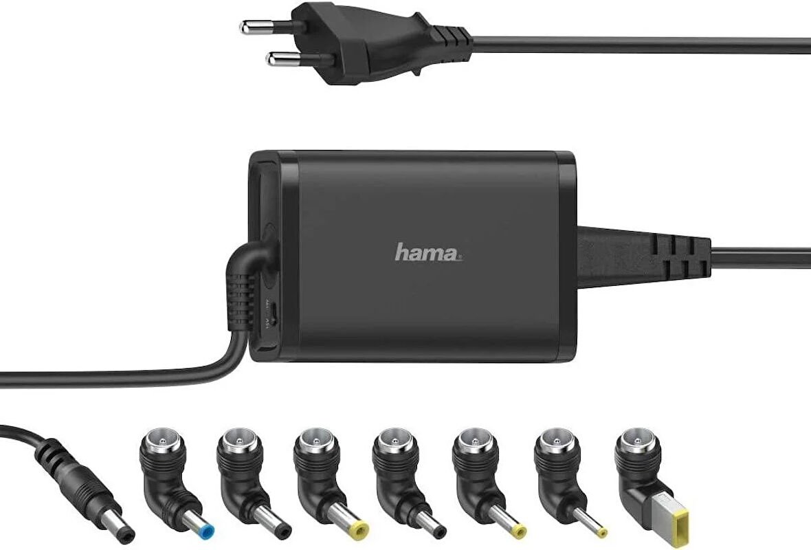 HAMA Universal Notebook Güç Adaptörü 15-19V/65W