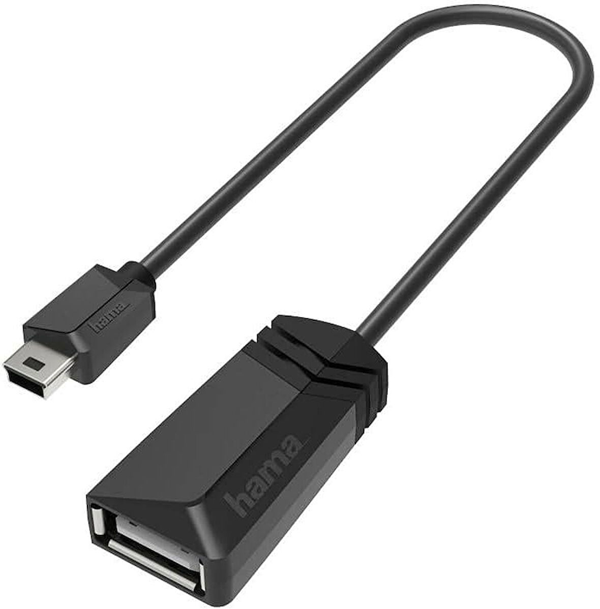 Hama USB 2.0 Mini B Fiş - A Soket Çevirici