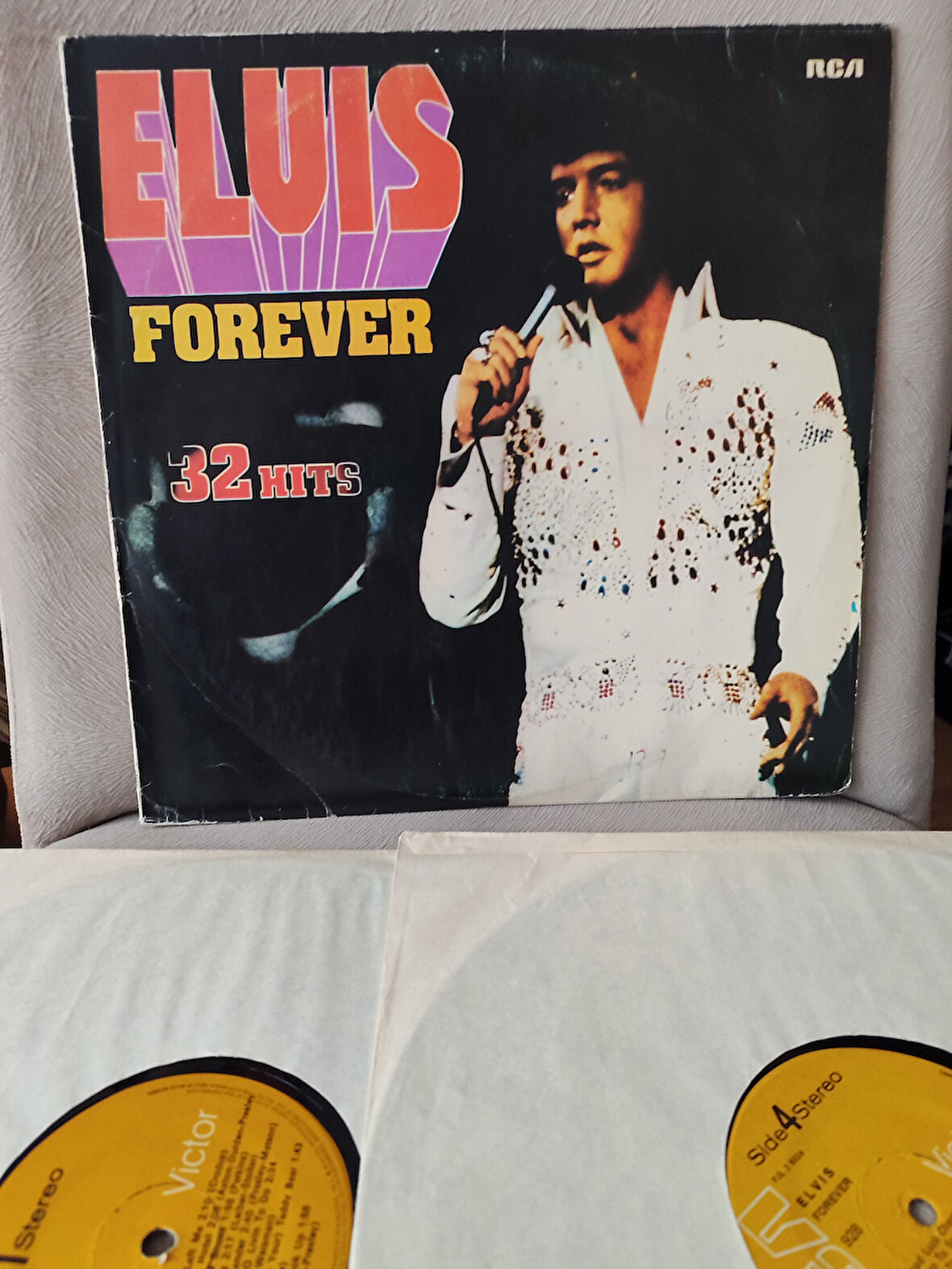 ELVIS PRESLEY - Elvis Forever  - 1974 Türkiye Basım Double  LP Plak 2.EL 