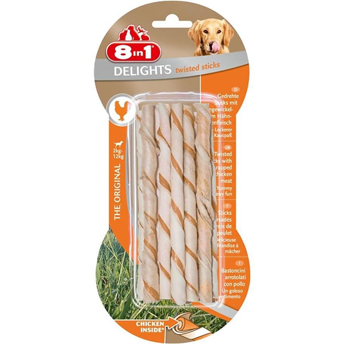 8 in 1 Delights Xs Çubuk Şeklinde Köpek Ödül Kemiği