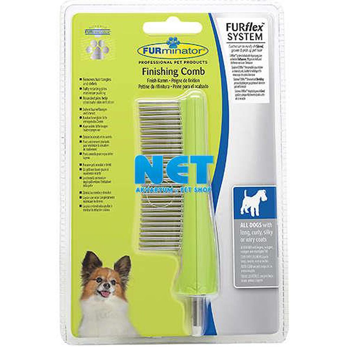 Furminator Furflex Finishing Comb Başlığı Orjinal garantili Bandrollü