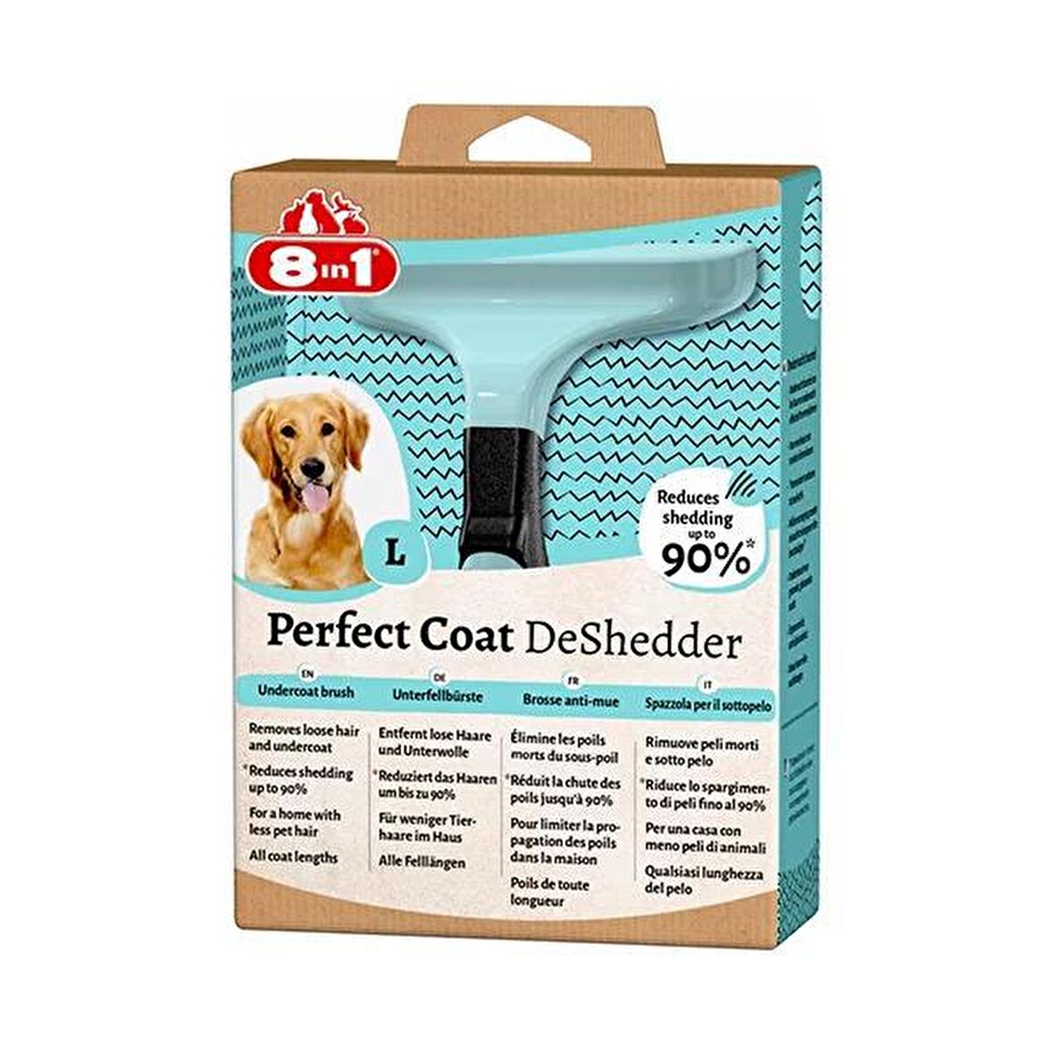 8in1 Perfect Coat DeShedder Furminator Büyük Irk K