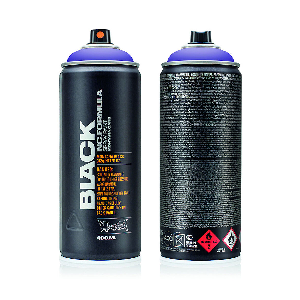 Montana Black Sprey Boya 400ml Wizard BLK4160