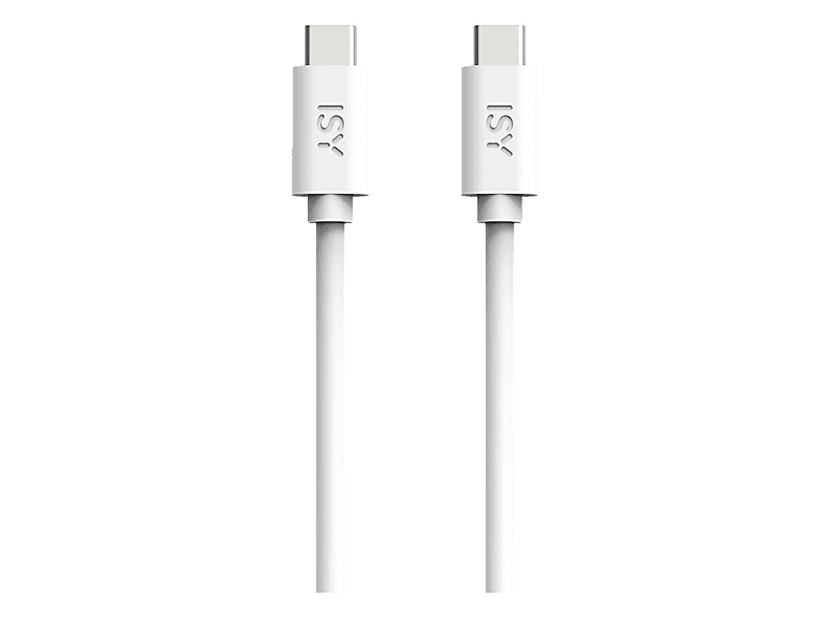 ISY IUC-0031 100W E-Mark çipli USB-C to USB-C 1m Şarj Kablosu