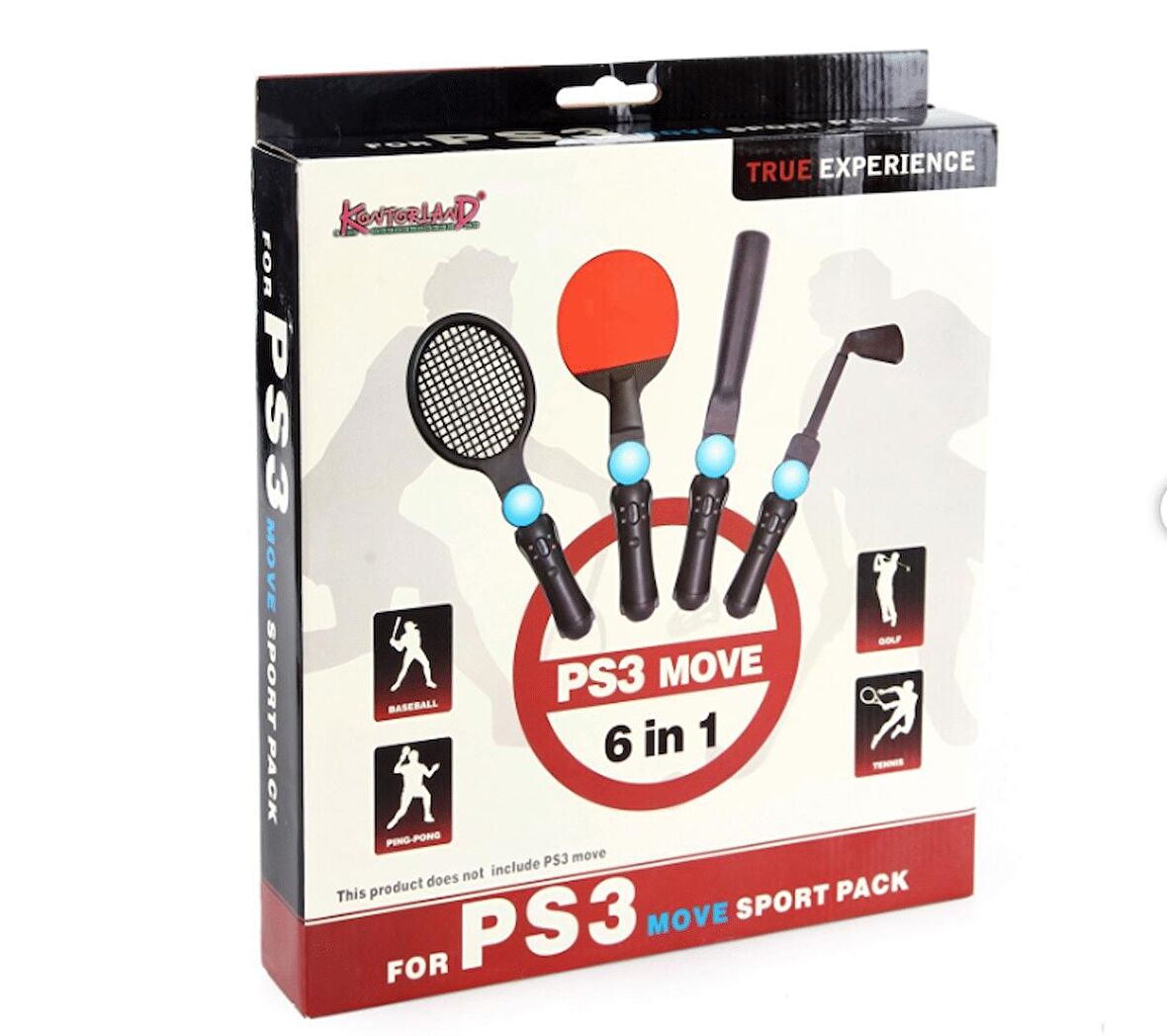 Ps3 Move Sports Kit Golf Tennis Pinpon Match 6in1 Ps3 Ps Vr Kontorland