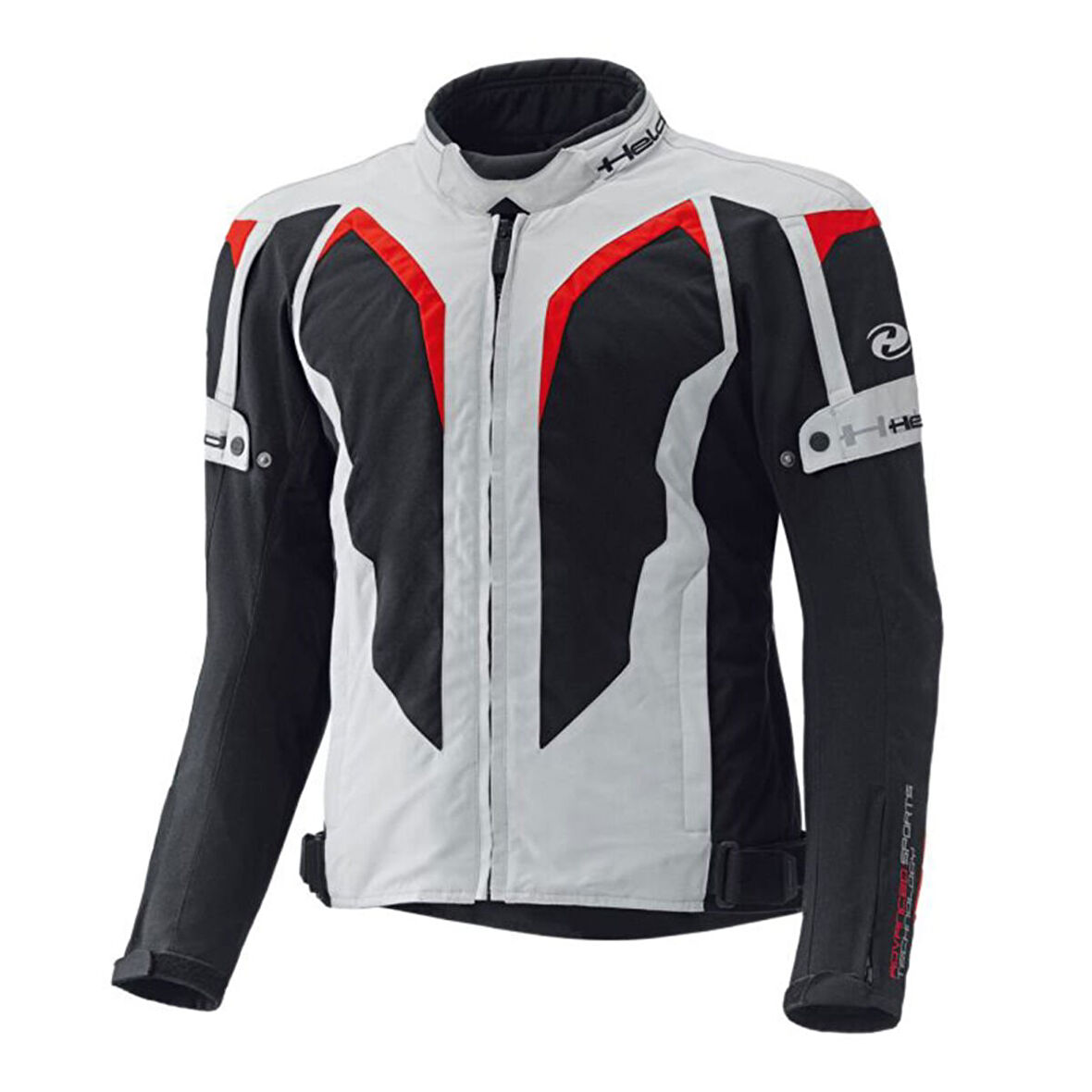 Held Zelda Yazlık Korumalı Motosiklet Montu Gri  Siyah  Kırmızı