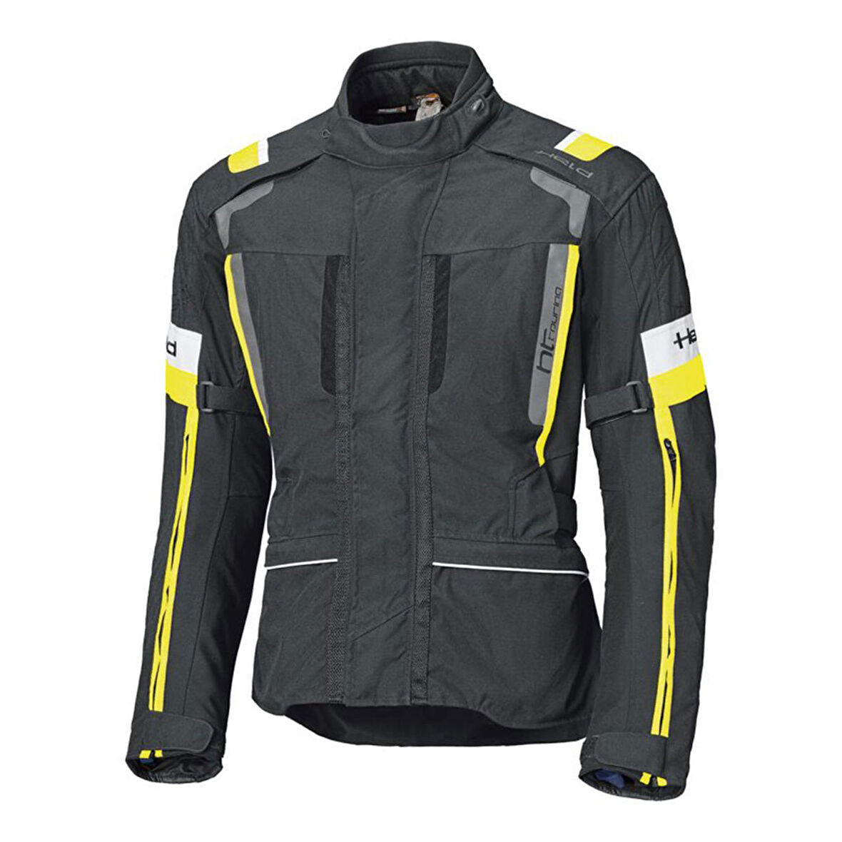 Held 4-Touring II Korumalı Motosiklet Montu Siyah  Sarı