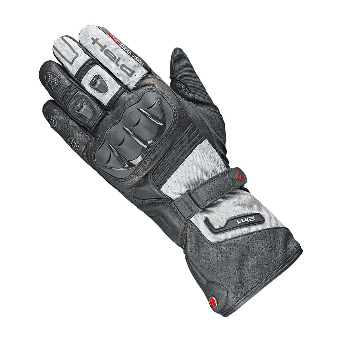 Held Air n Dry 2 Gore-Tex Korumalı Motosiklet Eldiveni Siyah  Gri