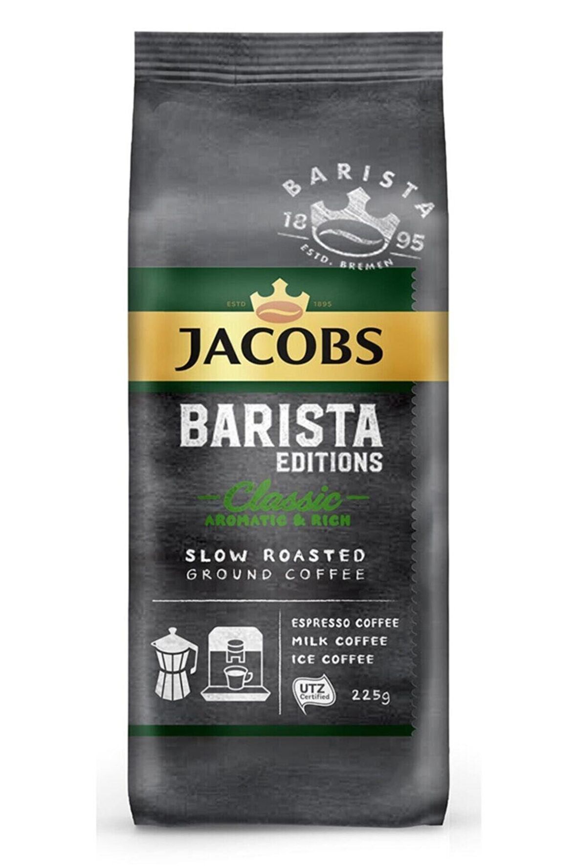 Jacobs Barista Editions Classic Filtre Kahve 225 gram Zengin Aroma