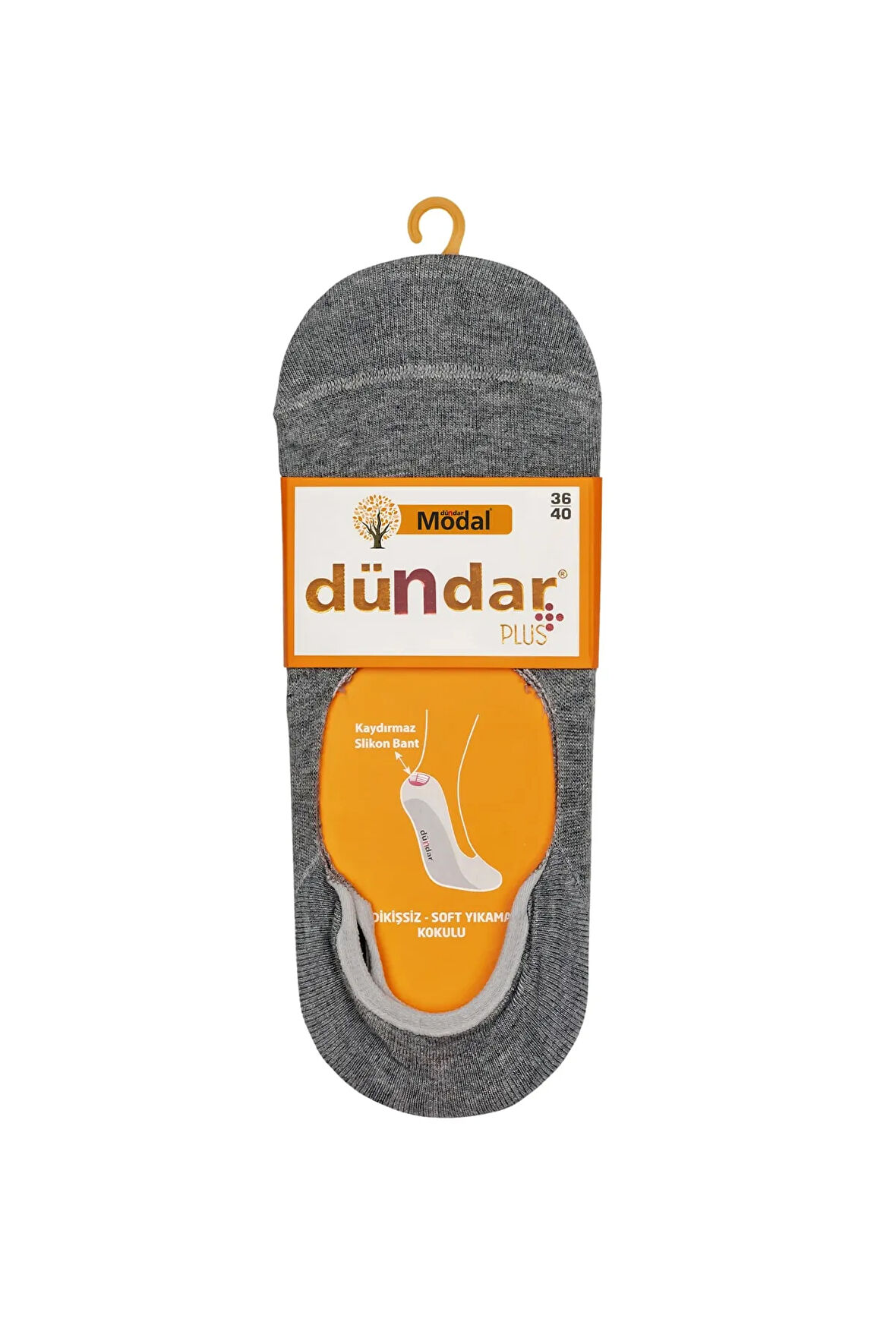 DÜNDAR PLUS 6913 MODAL SİLİKONLU BABET ÇORAP 12 ADET