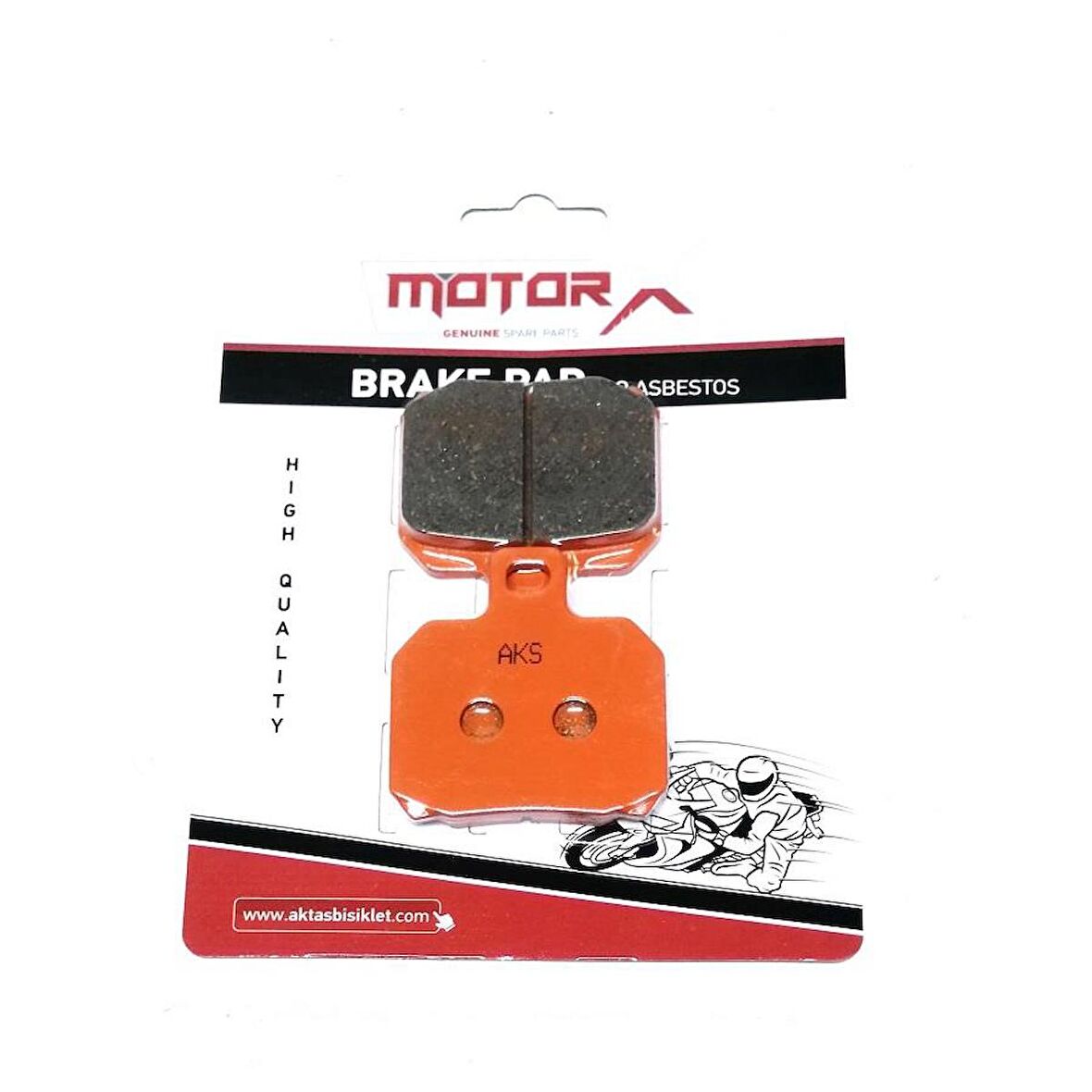 Volta RM5 Scooter Motosiklet Arka Fren Disk Balatası | Turuncu