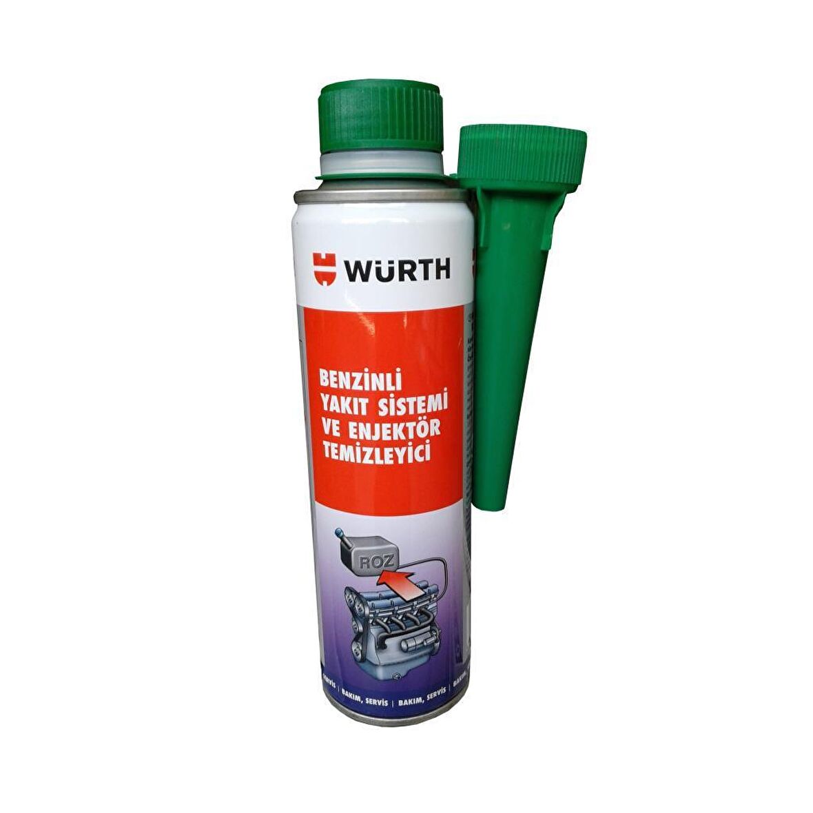 WÜRTH BENZİN ENJEKTÖR TEMİZLEYİCİ İYİLEŞTİRİCİ 300ML