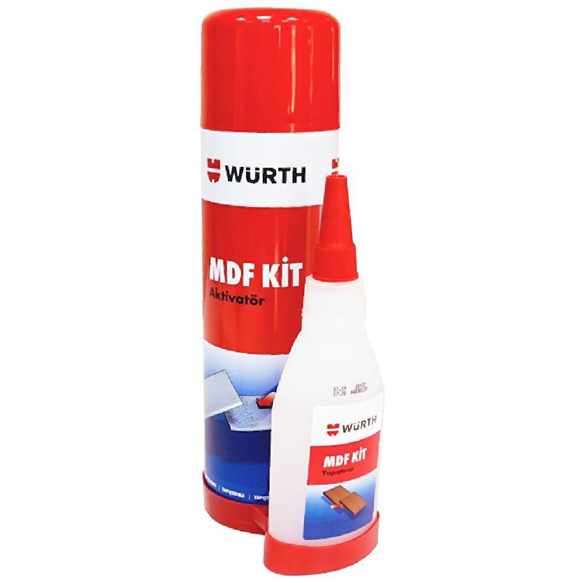 Würth Mdf Kit Aktivatör Hızlı Yapıştırıcı 100 ml + 500 ml