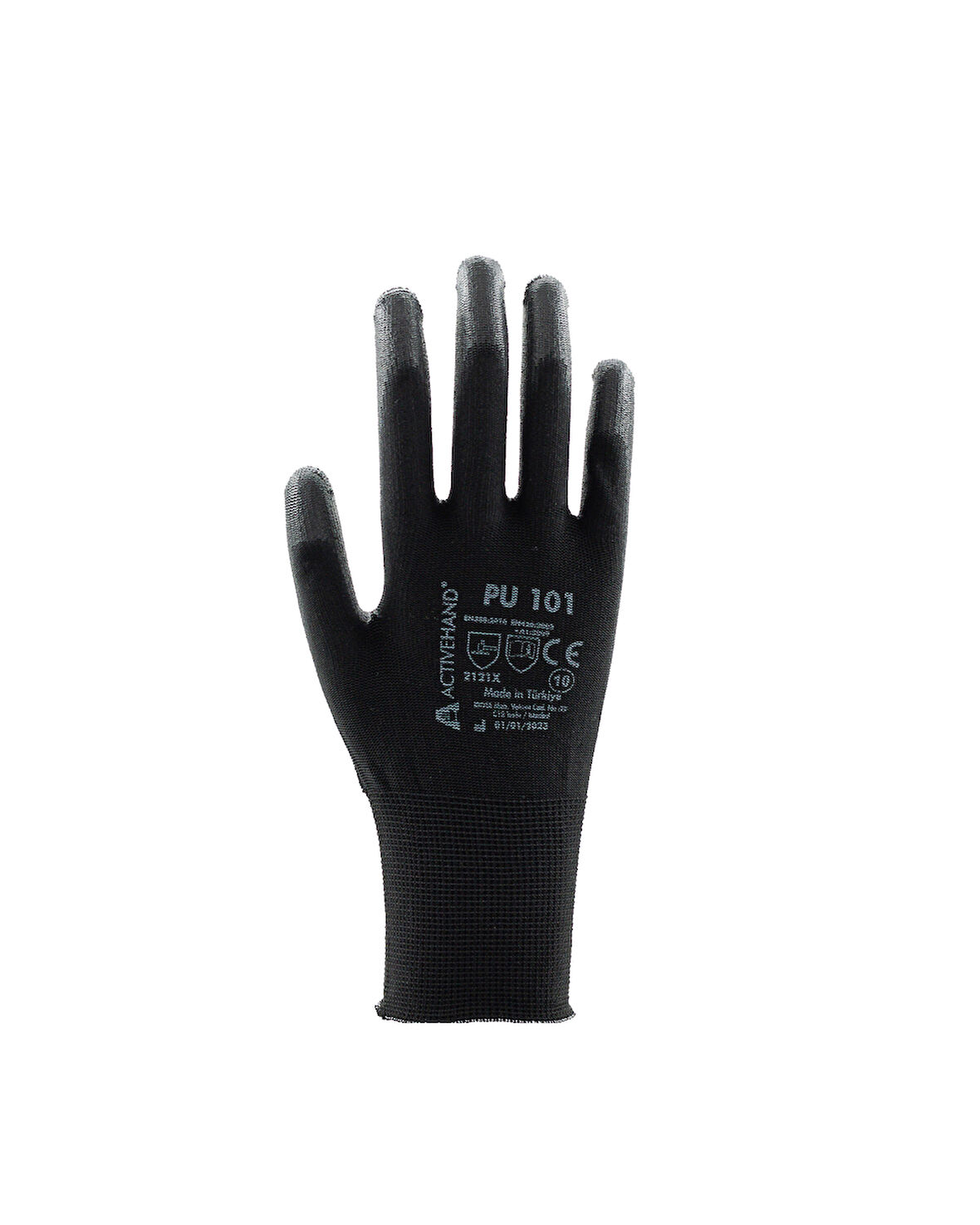 Activehand PU-101 Hassas İş Eldiveni Siyah