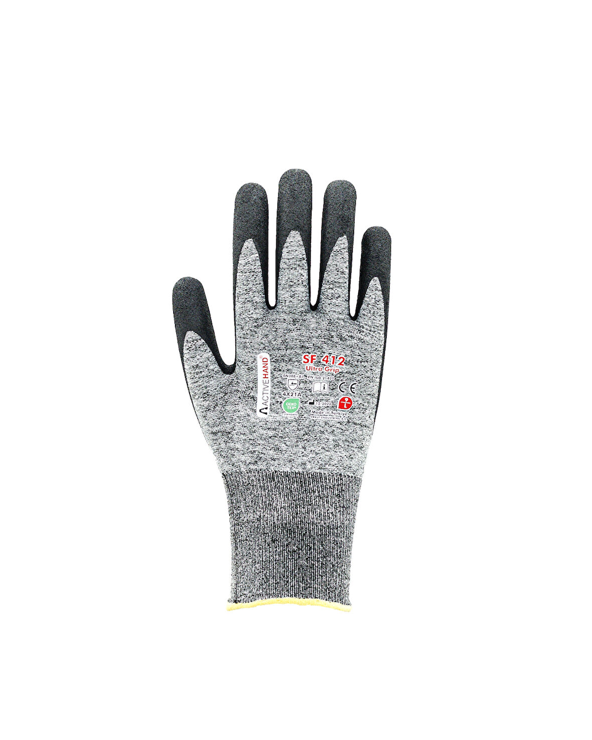 Activehand SF-412 Sandy Finish Kaplı Yağlı Ortamlar İçin Eldiven