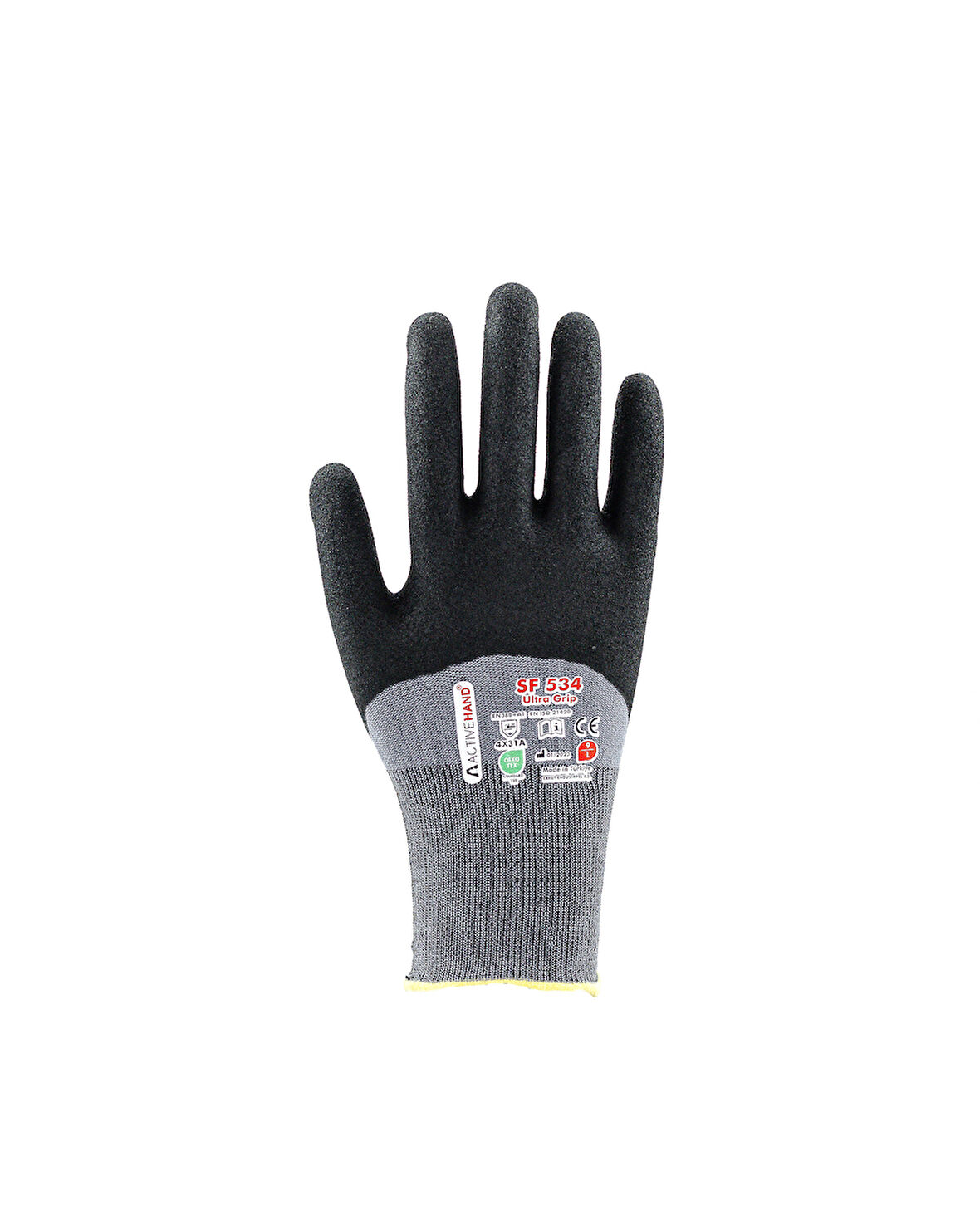 ActiveHand SF-534 Candy Finish Nitril Kaplı A Tipi Kesilmez Eldiven